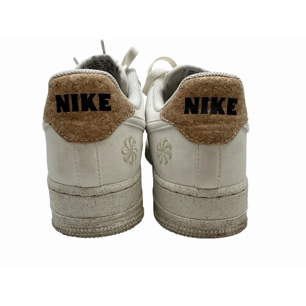 Nike Air Force 1 Shoes Mens Size 8  Cork Sustainable‎ Low DV7184-001 Sneakers